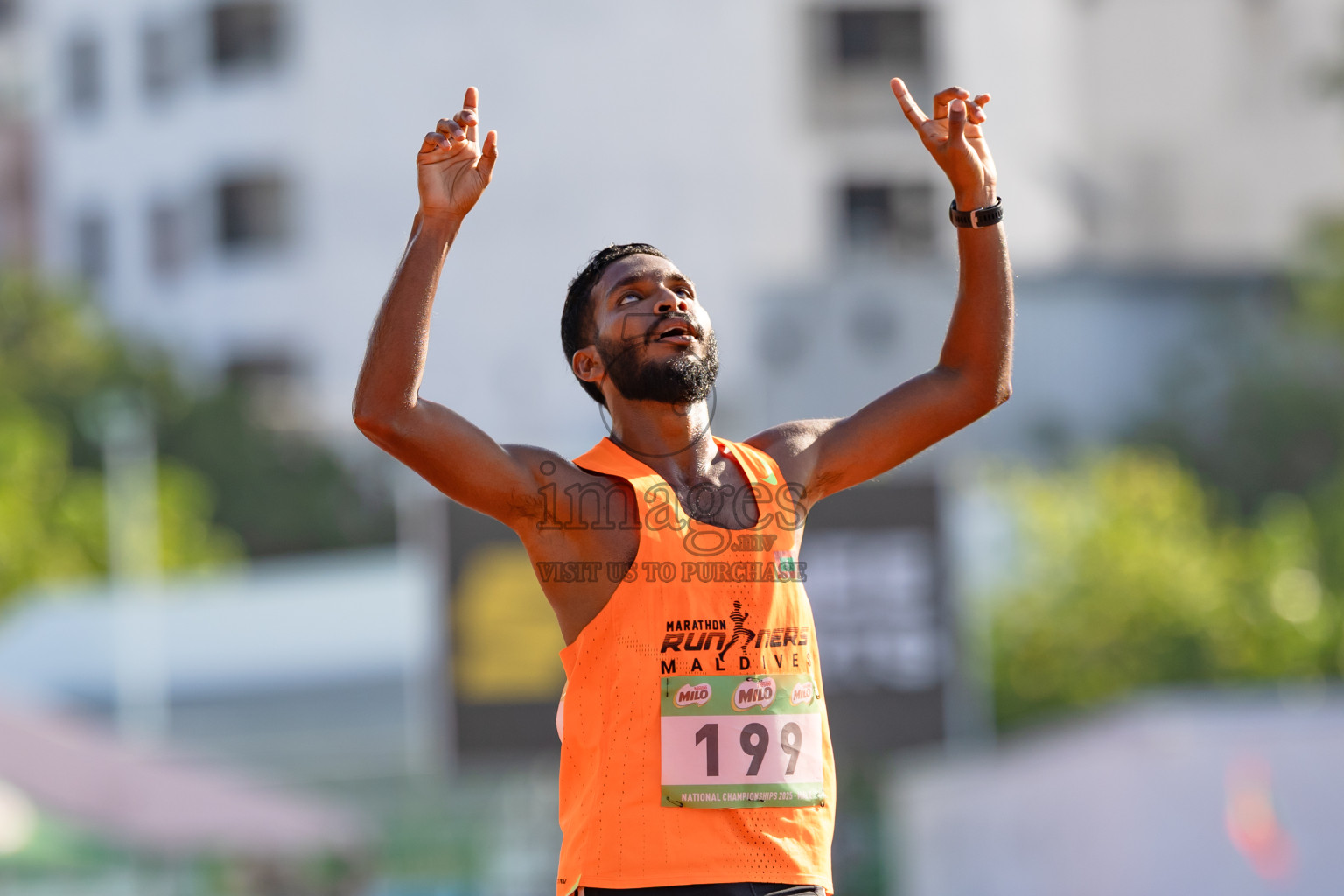 Day 3 of National Athletics Championship 2025 was held at Ekuveni Running Ground in Male', Maldives on Saturday, 16th August 2025. Photos: Hasni / images.mv