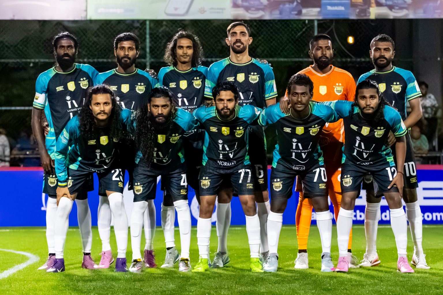 Kulhivaru Vuzaara Club vs Club Wamco in Day 1 of Kings Cup of Club Maldives Cup 2025 held in Rehendi Futsal Ground, Hulhumale', Maldives on Saturday, 30th August 2025. Photos: Yasna Ahmed / images.mv