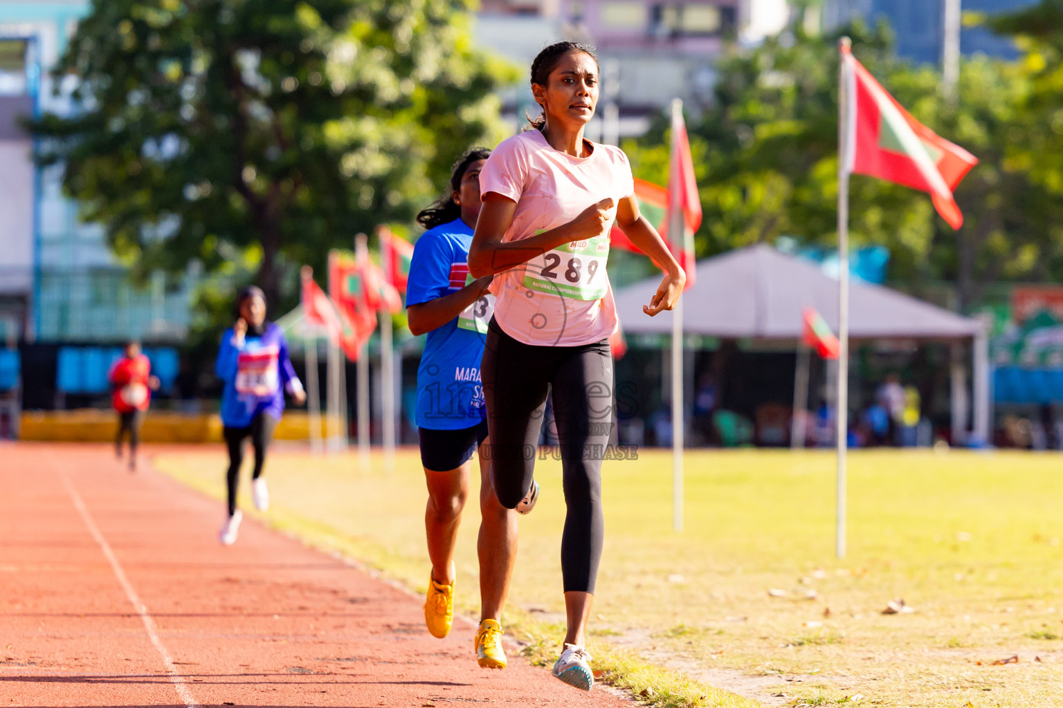 Day 3 of National Athletics Championship 2025 was held at Ekuveni Running Ground in Male', Maldives on Saturday, 16th August 2025. Photos: Nausham Waheed / images.mv