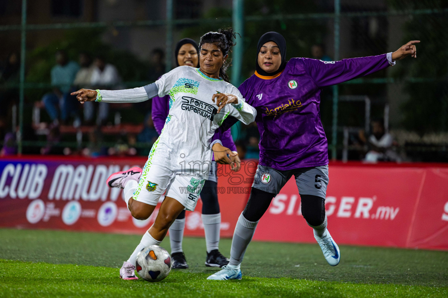 WAMCO vs HEALTH RC in Eighteen Thirty 2024 held in Rehendi Futsal Ground, Hulhumale', Maldives on Friday, 13th September 2024. Photos: Nausham Waheed / images.mv