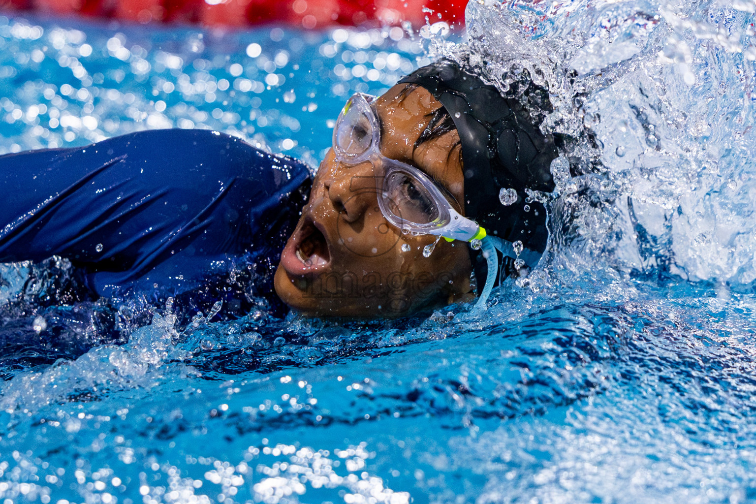 Day 2 of 20th Inter-school Swimming Competition 2024 held in Hulhumale', Maldives on Sunday, 13th October 2024. Photos: Nausham Waheed / images.mv