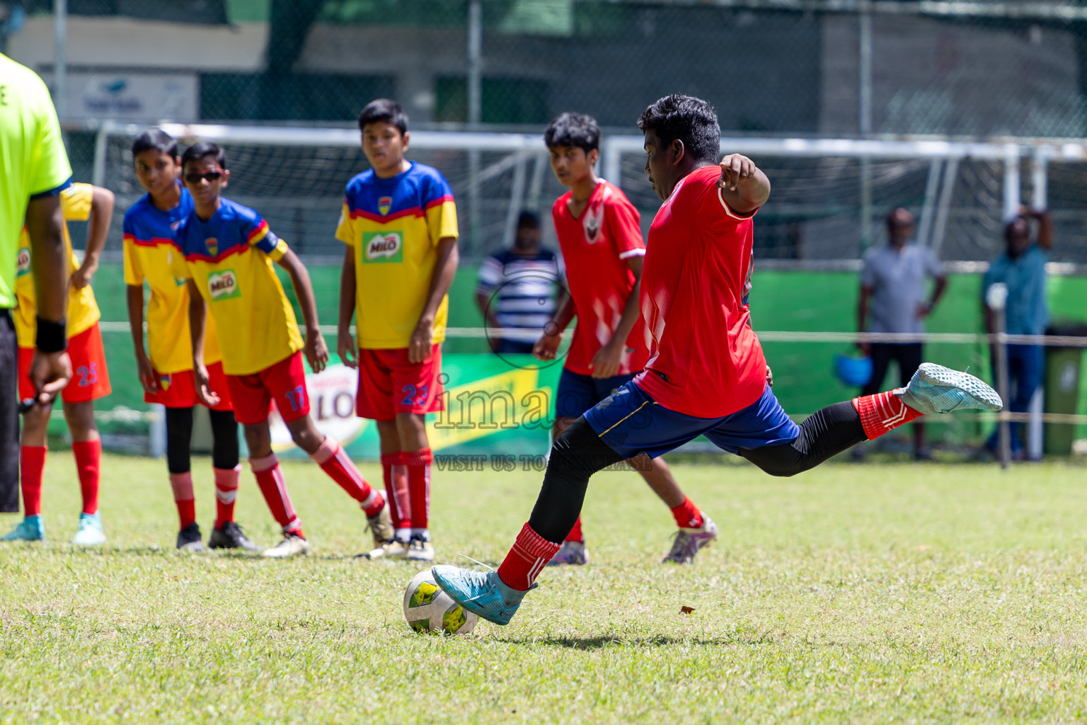 Day 3 of MILO Academy Championship 2024 (U-14) was held in Henveyru Stadium, Male', Maldives on Saturday, 2nd November 2024.
Photos: Hassan Simah / Images.mv