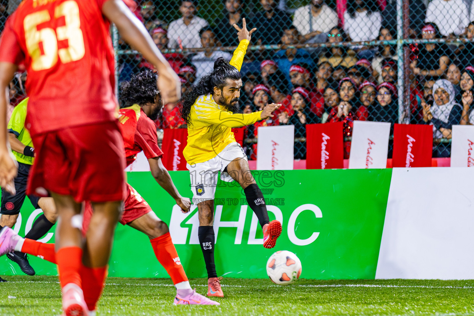 RRC vs Maldivian in Semi Finals of Club Maldives Cup 2025 was held in Rehendhi Futsal Ground, Hulhumale', Maldives on Monday, 20th October 2025. Photos: Ismail Areef Adam / images.mv
