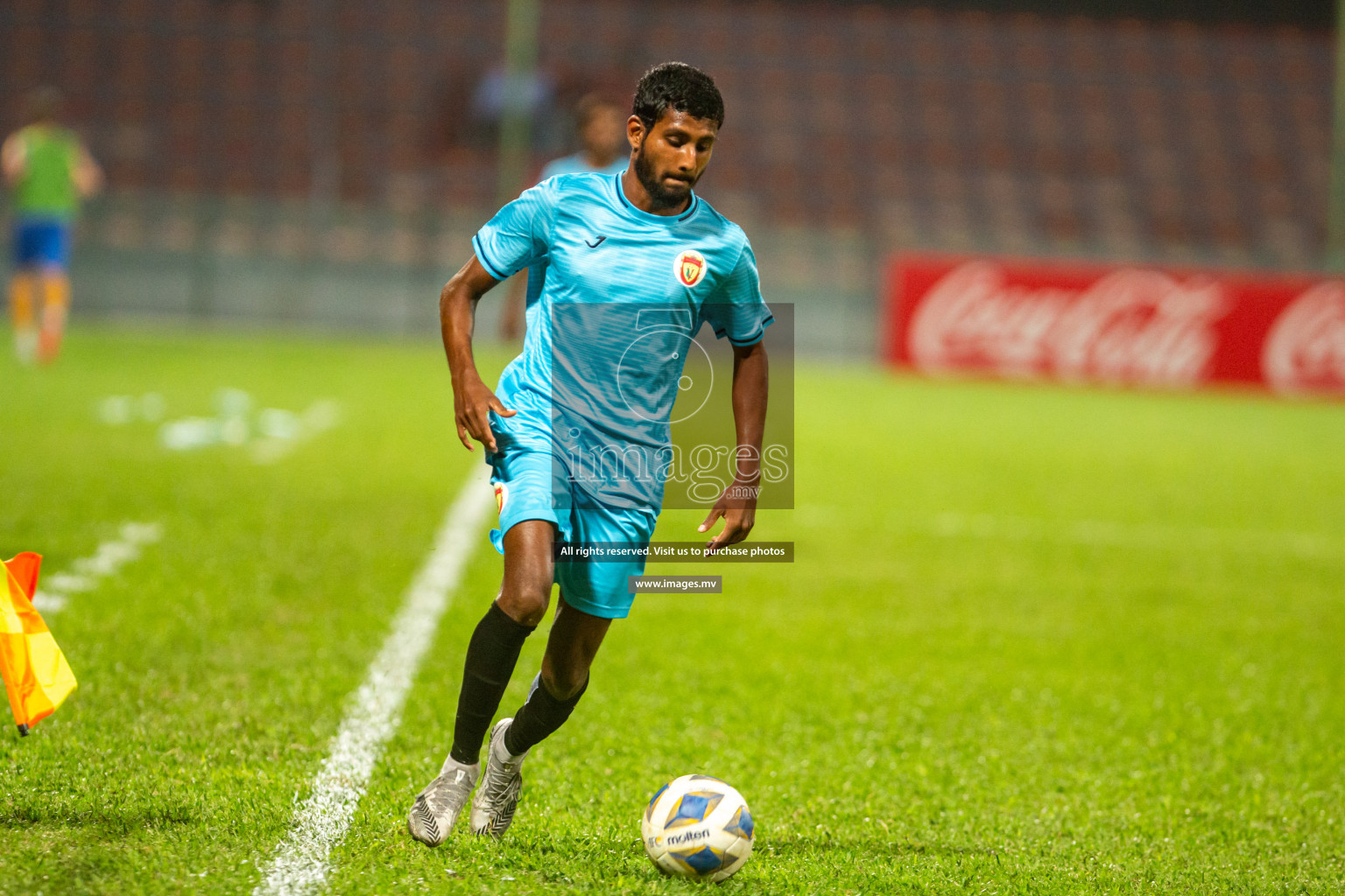 Club Valencia vs United Victory in the President's Cup 2021/2022 held in Male', Maldives on 19 December 2021