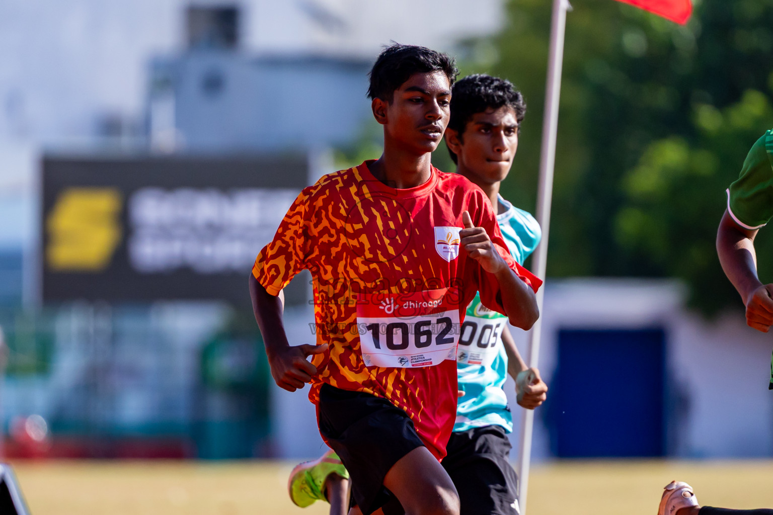 Day 2 of Inter-school Athletics Championship 2025 held in Ekuveni Synthetic Track, Male', Maldives on Tuesday, 07th October 2025. Photos by: Nausham Waheed / Images.mv
