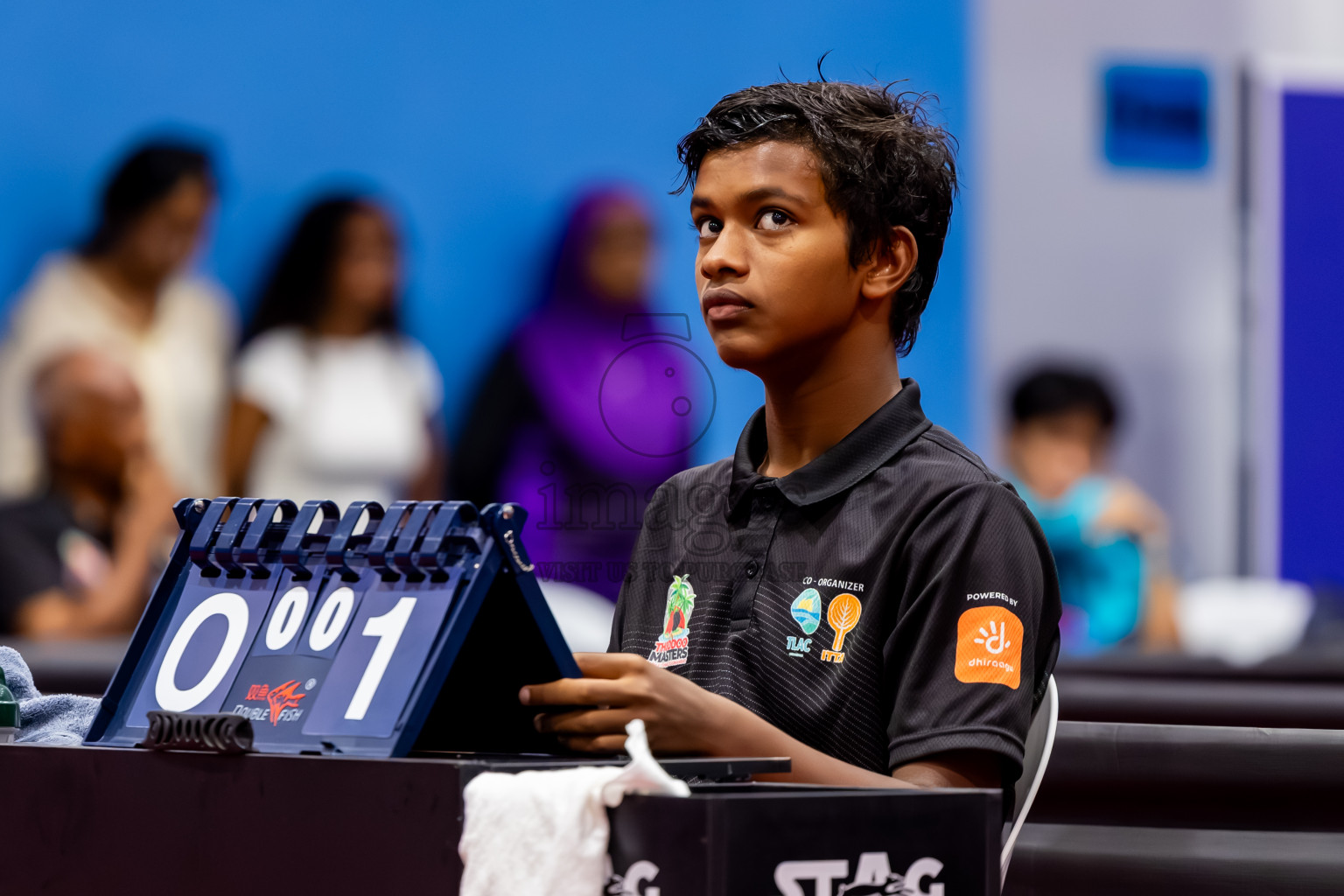 Day 4 of 1st Thoddoo Masters Table Tennis Tournament was held on Sunday, 24th August 2025 in AA Thoddoo, Maldives. Photos: Nausham Waheed / images.mv