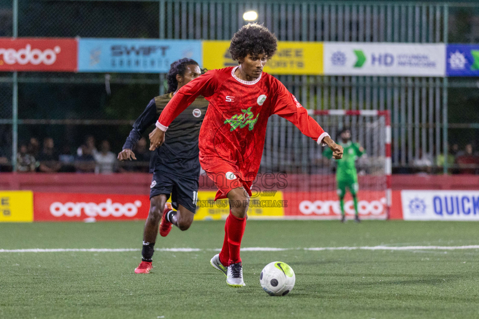 TH Gaadhiffushi  vs TH Omadhoo in Day 3 of Golden Futsal Challenge 2024 was held on Wednesday, 17th January 2024, in Hulhumale', Maldives Photos: Nausham Waheed / images.mv