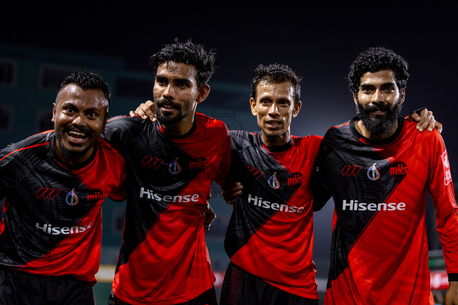 M Dhiggaru vs M Mulak in Day 12 of Golden Futsal Challenge 2025 was held on Thursday, 16th January 2025, in Hulhumale', Maldives.
Photos: Hassan Simah / images.mv