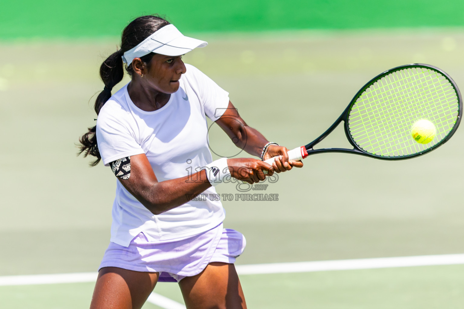 Day 3 of ATF Maldives Junior Open Tennis was held in Male' Tennis Court, Male', Maldives on Wednesday, 11th December 2024. Photos: Nausham Waheed / images.mv