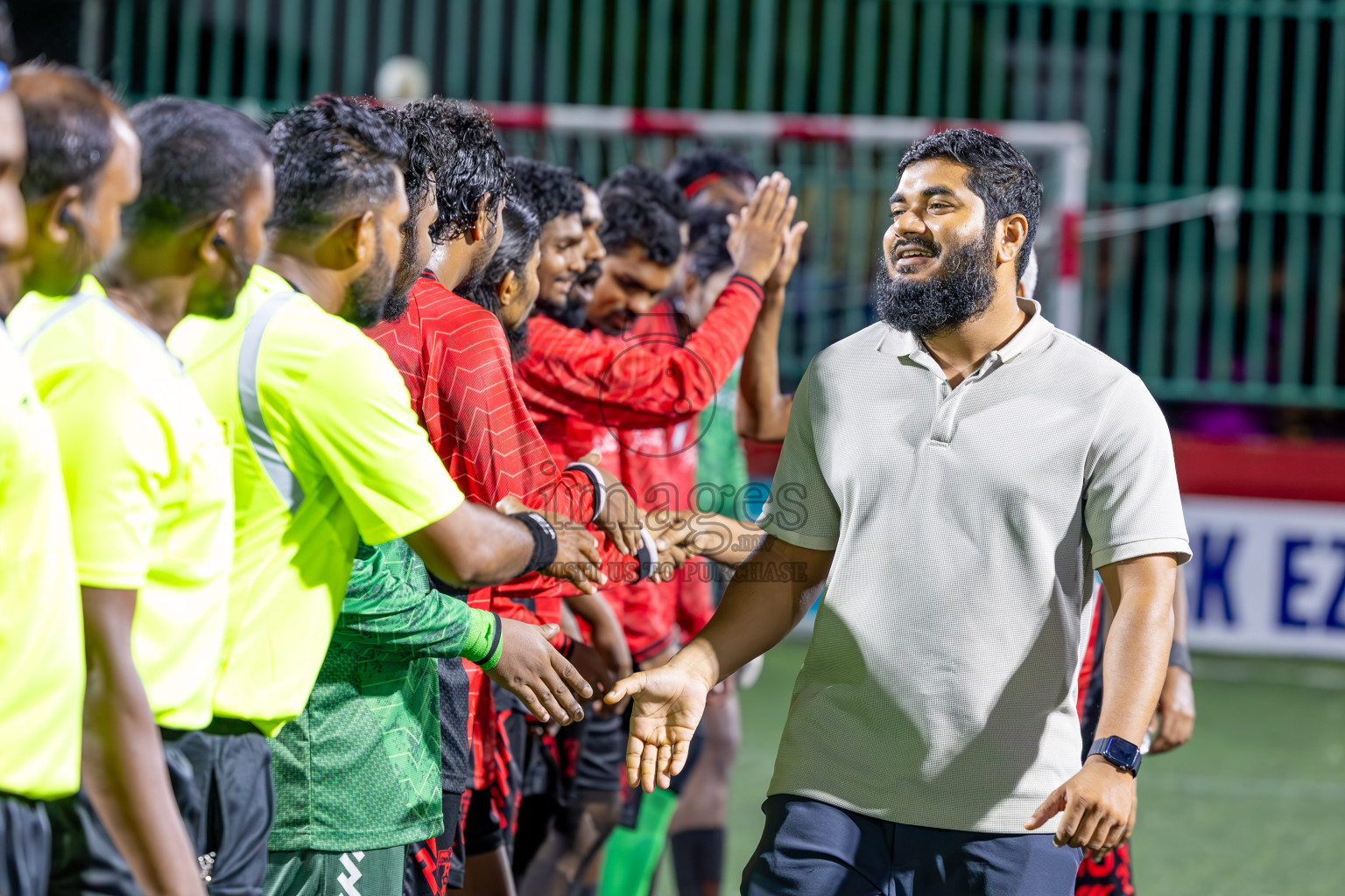 HDh Neykurendhoo vs HDh Kumundhoo in Haa Dhaalu Atoll Semi Final on Day 23 of Golden Futsal Challenge 2025 was held on Monday , 27th January 2025, in Hulhumale', Maldives.
Photos: Ismail Thoriq / images.mv