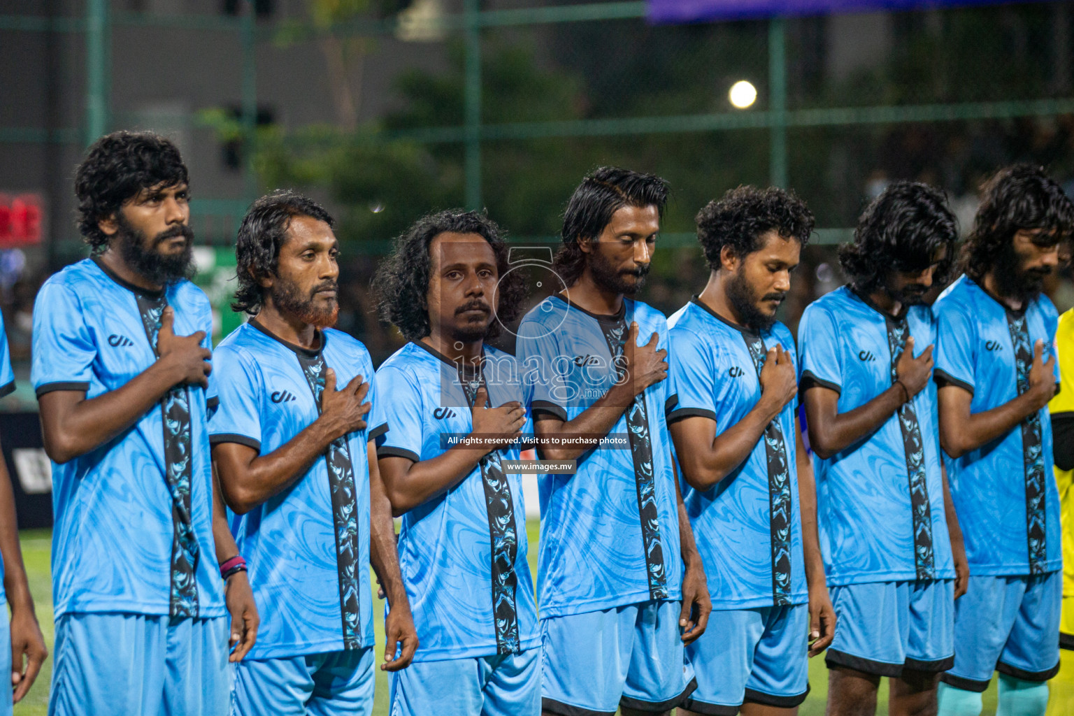 Team FSM vs Club HDC in the Quarter Finals of Club Maldives 2021 held at Hulhumale;, on 12th December 2021 Photos: Nasam / images.mv