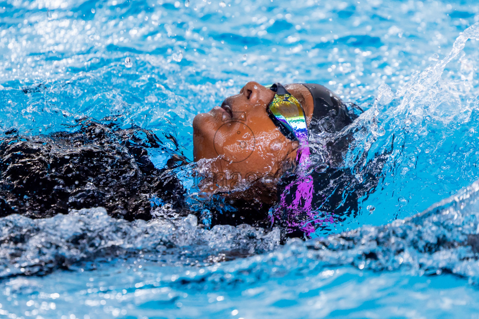 Day 2 of 20th Inter-school Swimming Competition 2024 held in Hulhumale', Maldives on Sunday, 13th October 2024. Photos: Nausham Waheed / images.mv