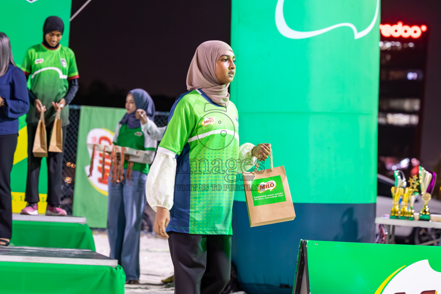 Finals of Milo Ramadan Half Court Netball Challenge on 24th March 2024, held in Central Park, Hulhumale, Male', Maldives
Photos: Ismail Thoriq / imagesmv