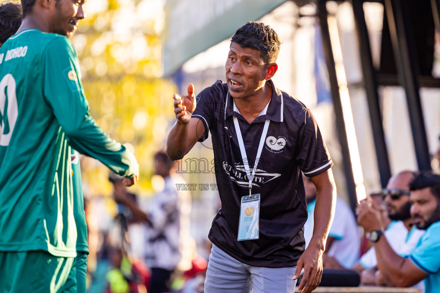 Maalhos vs Goidhoo in Day 6 of Better in Baa Futsal Fiesta 2025 Men's division held in B. Eydhafushi, Maldives on Monday, 10th November 2025. Photos: Nausham Waheed / images.mv