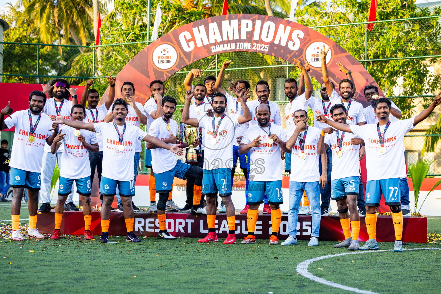 Final of Resort League 2025 (Dhaalu Zone) was held on Saturday, 24th May 2025 in Niyama Private island, Dhaalu Atoll, Maldives. Photos: Nausham Waheed / images.mv