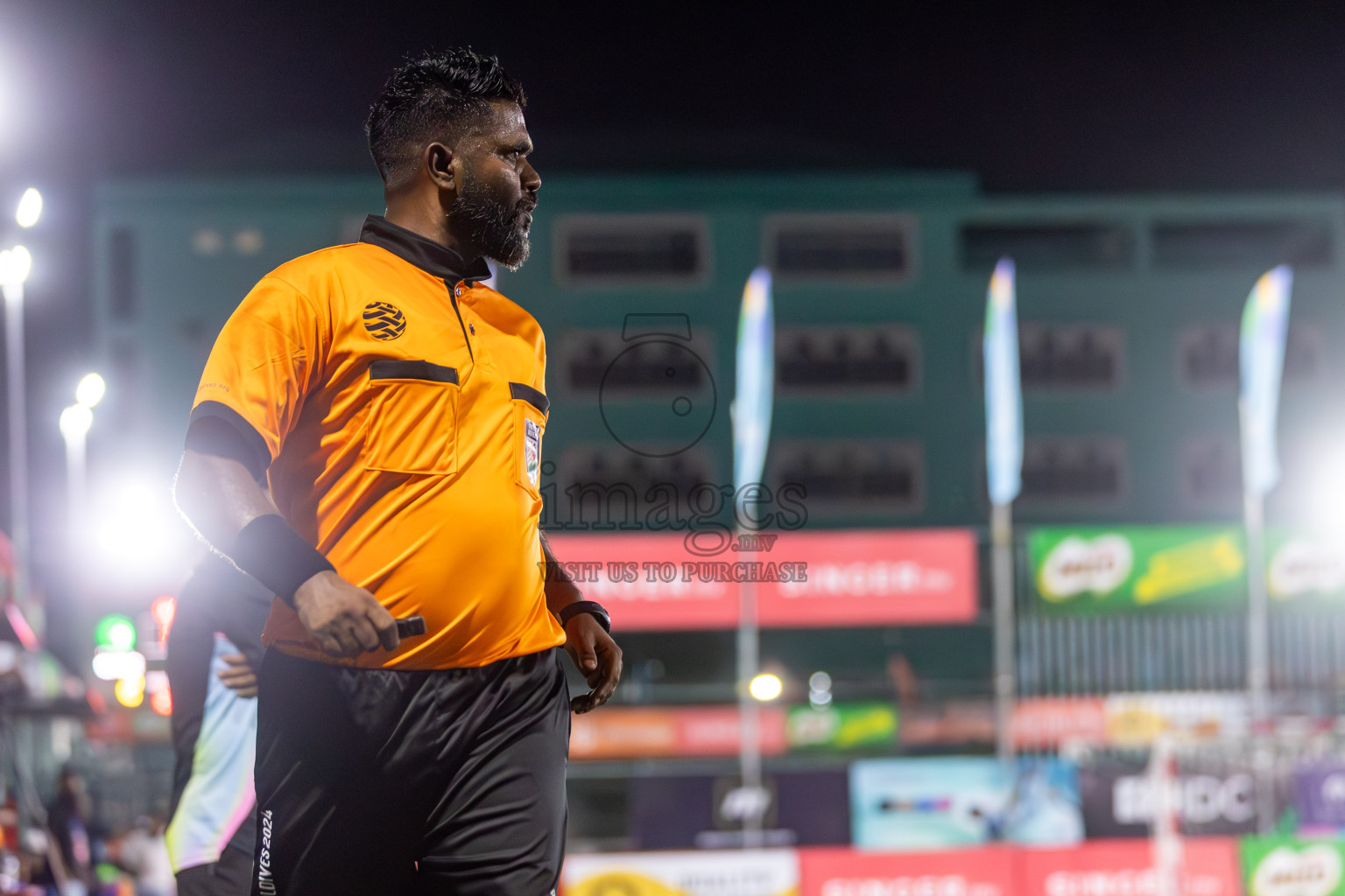 Team Allied vs Club HDC in Club Maldives Cup 2024 held in Rehendi Futsal Ground, Hulhumale', Maldives on Friday, 27th September 2024. 
Photos: Hassan Simah / images.mv