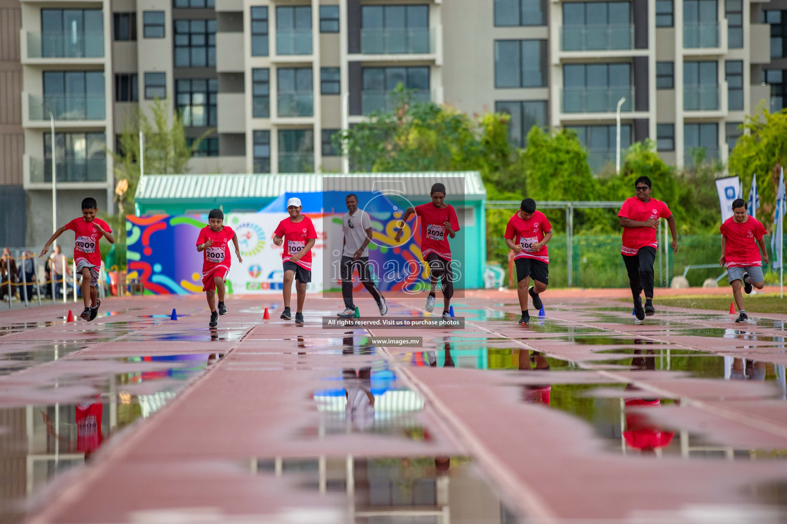 Day one of Inter School Athletics Championship 2023 was held at Hulhumale' Running Track at Hulhumale', Maldives on Saturday, 14th May 2023. Photos: Nausham Waheed / images.mv