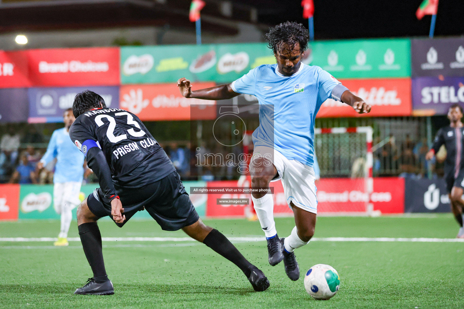 Club Fen vs Prison Club in Club Maldives Cup Classic 2023 held in Hulhumale, Maldives, on Sunday, 23rd July 2023 Photos: Nausham Waheed/ images.mv