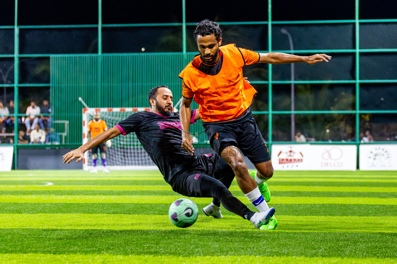 JJ Sports Club vs FC Calms in Semi Finals of BG Futsal Challenge 2024 was held on Tuesday , 2nd April 2024, in Male', Maldives Photos: Nausham Waheed / images.mv