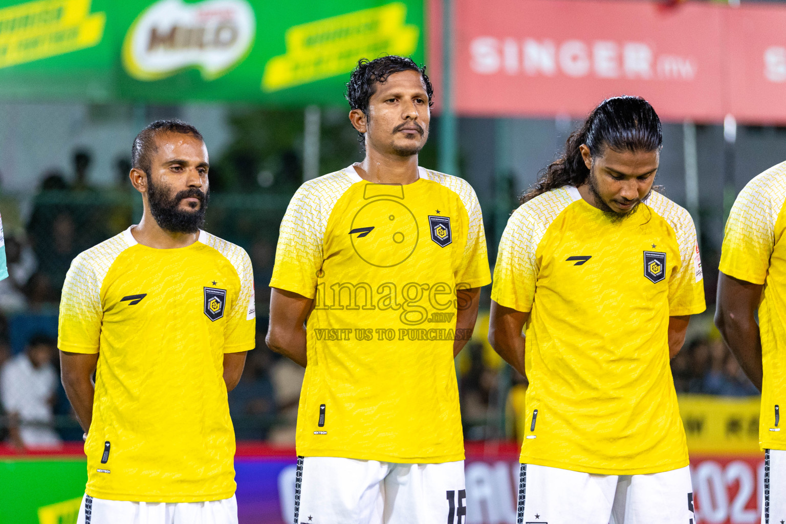 RRC vs MPL in the Semi Finals of Club Maldives Cup 2024 held in Rehendi Futsal Ground, Hulhumale', Maldives on Monday, 14th October 2024. Photos: Hassan Simah / images.mv