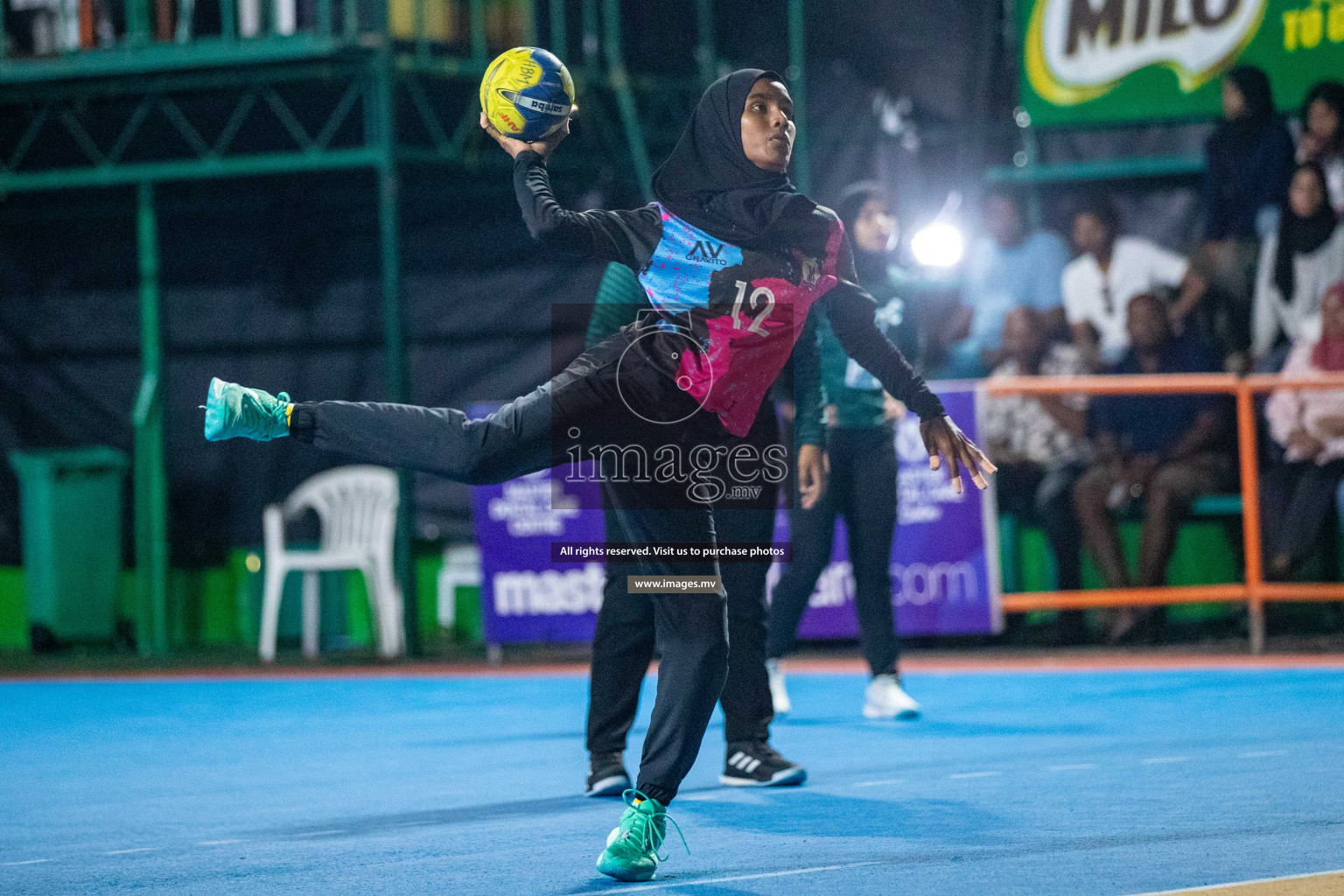 Day 7 of 6th MILO Handball Maldives Championship 2023, held in Handball ground, Male', Maldives on Friday, 26th May 2023 Photos: Nausham Waheed/ Images.mv