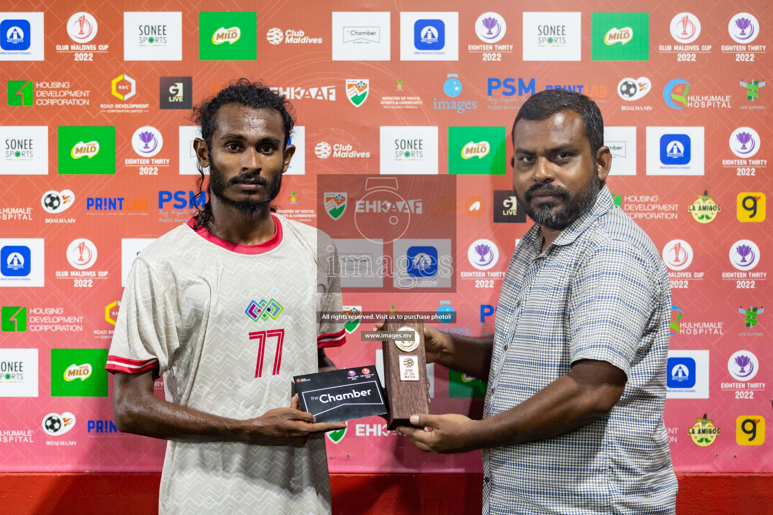 Team MCC vs Medianet in Club Maldives Cup 2022 was held in Hulhumale', Maldives on Monday, 17th October 2022. Photos: Mohamed Mahfooz Moosa / images.mv