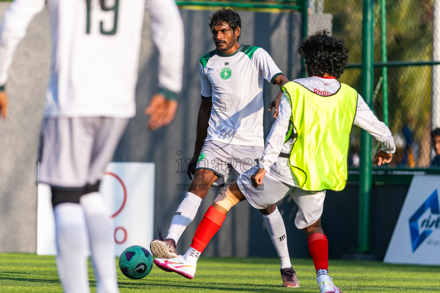 Giraavarians vs Anakee SC in Day 7 of BG Futsal Challenge 2024 was held on Monday, 18th March 2024, in Male', Maldives Photos: Nausham Waheed / images.mv