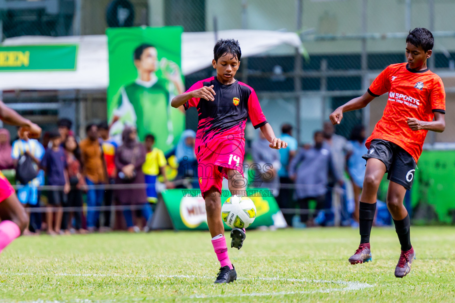 Day 1 of MILO Academy Championship 2024 held in Henveyru Stadium, Male', Maldives on Thursday, 31st October 2024. Photos by Nausham Waheed / Images.mv