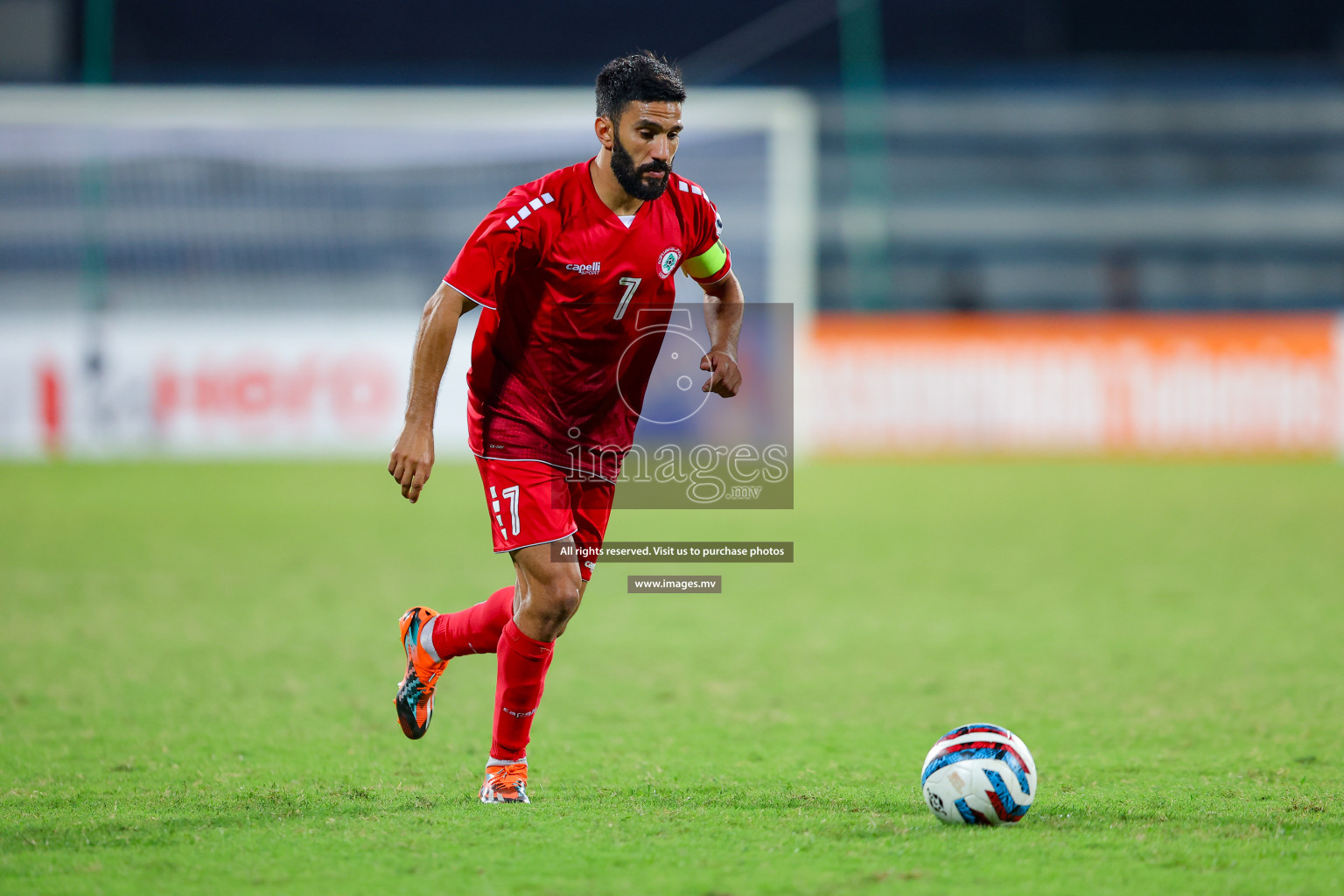 Lebanon vs India in the Semi-final of SAFF Championship 2023 held in Sree Kanteerava Stadium, Bengaluru, India, on Saturday, 1st July 2023. Photos: Nausham Waheed, Hassan Simah / images.mv