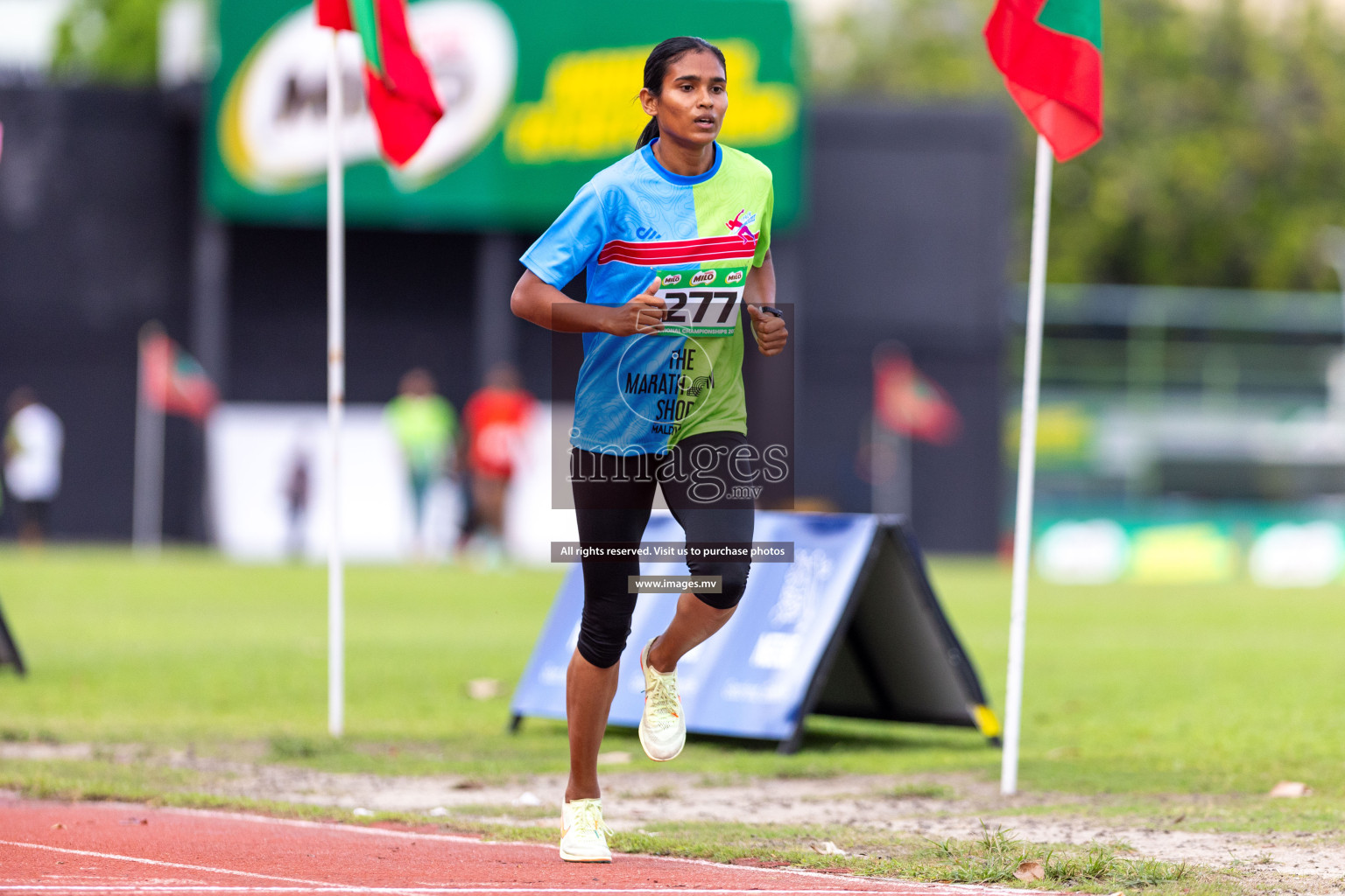 Day 2 of National Athletics Championship 2023 was held in Ekuveni Track at Male', Maldives on Friday, 24th November 2023. Photos: Nausham Waheed / images.mv