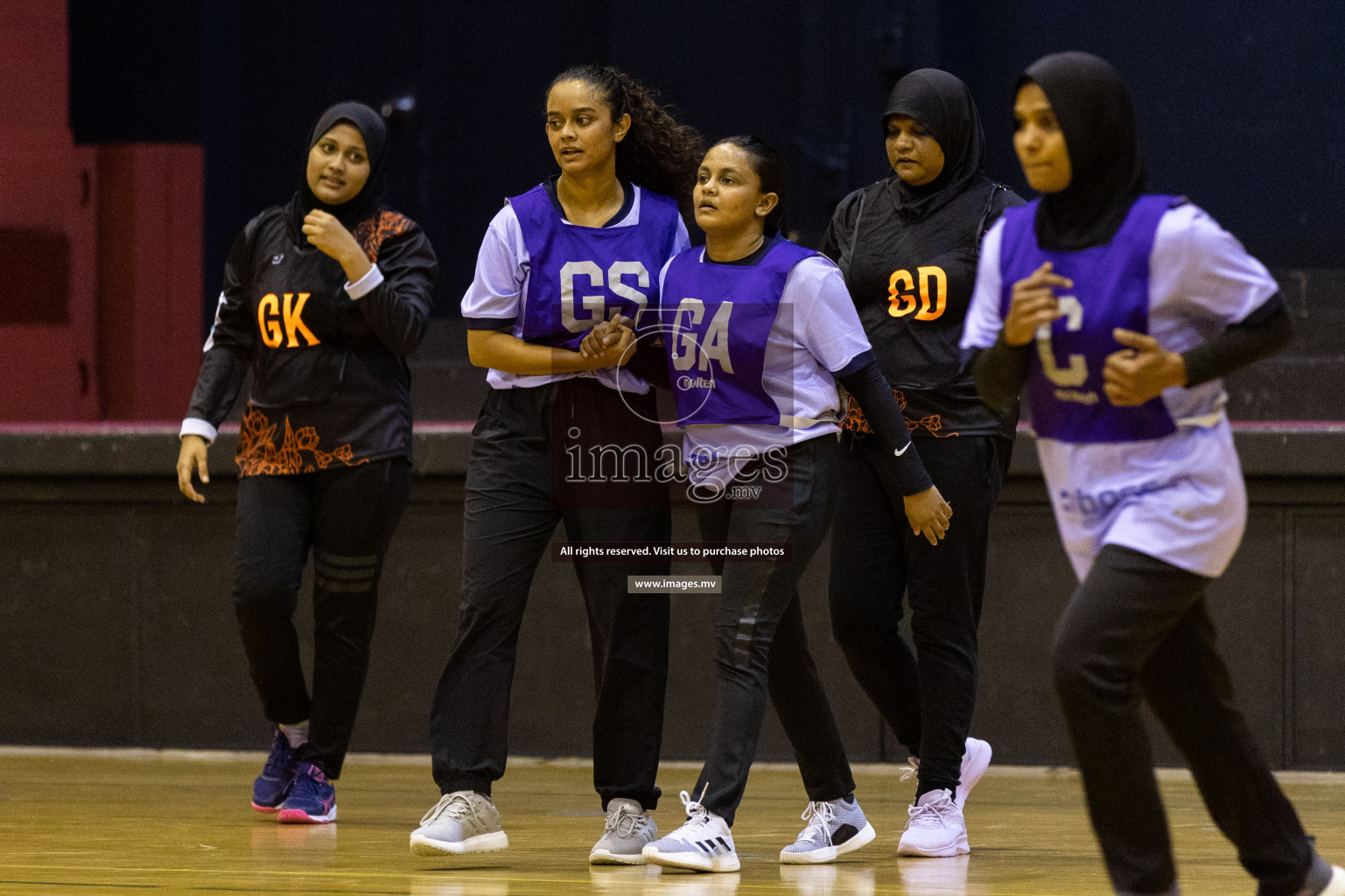 Club Matrix vs VYANSA in the Milo National Netball Tournament 2022 on 20 July 2022, held in Social Center, Male', Maldives. Photographer: Shuu / Images.mv