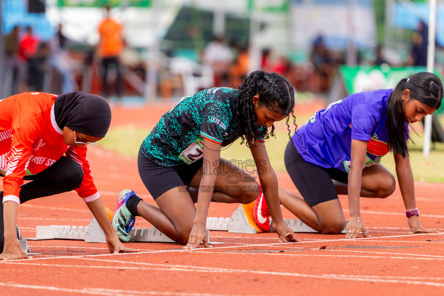 Day 3 of 12th Milo Association Championships was held in Ekuveni Track at Male', Maldives on Saturday, 26th April 2025. Photos: Nausham Waheed / images.mv