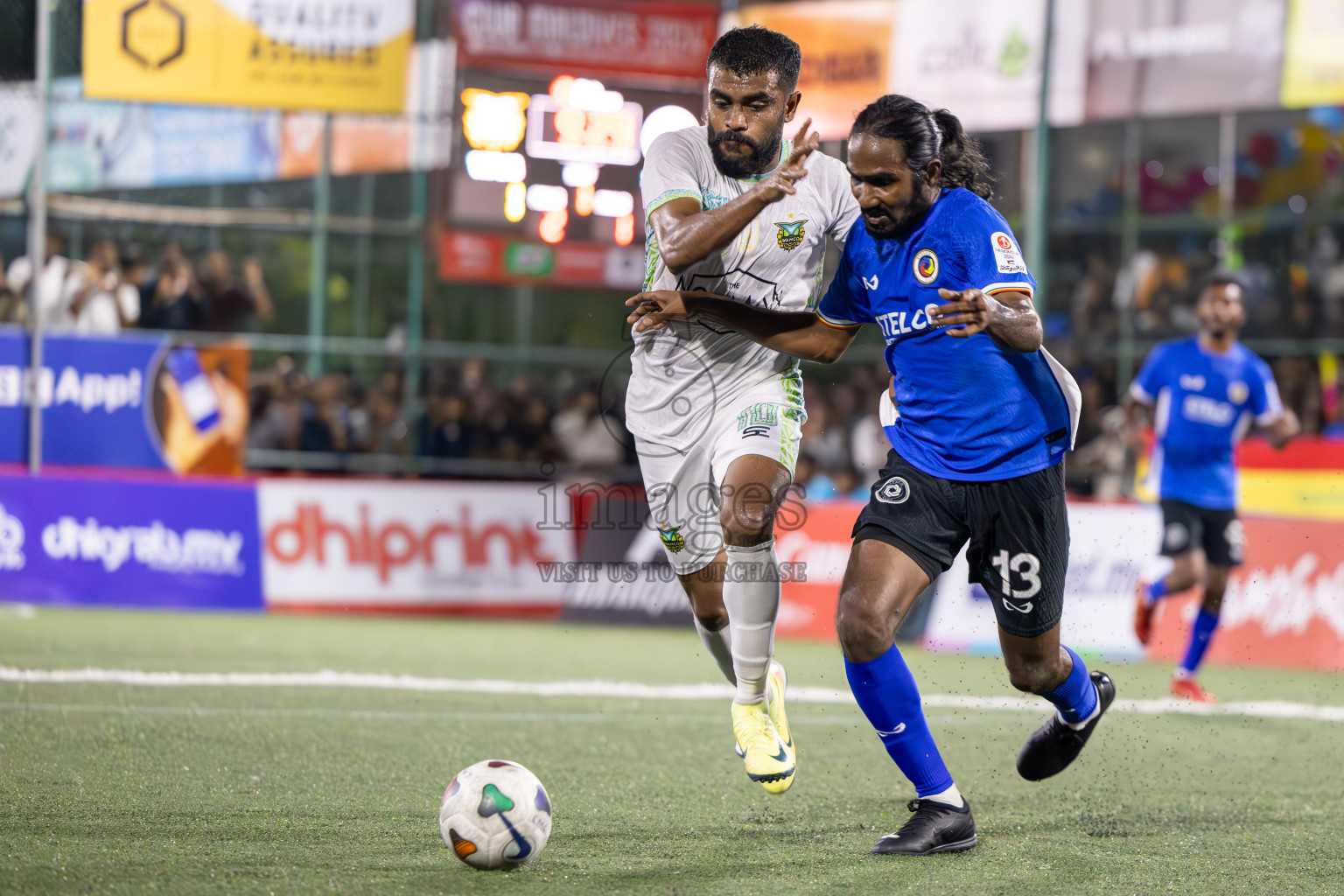 WAMCO vs STELCO in Semi Finals of Club Maldives Cup 2024 held in Rehendi Futsal Ground, Hulhumale', Maldives on Monday, 14th October 2024. Photos: Ismail Thoriq / images.mv