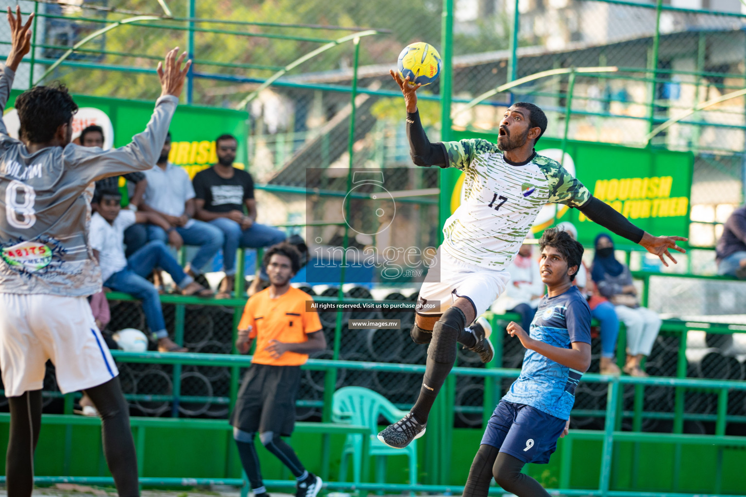 Milo 8th National Handball Tournament Day 4, 18th December 2021, at Handball Ground, Male', Maldives. Photos by Hassan Simah