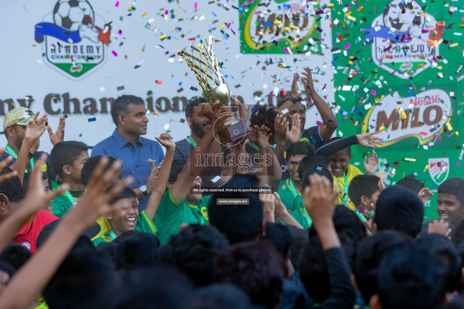 Day 2 of MILO Academy Championship 2023 (U12) was held in Henveiru Football Grounds, Male', Maldives, on Saturday, 19th August 2023. Photos: Shuu  / images.mv