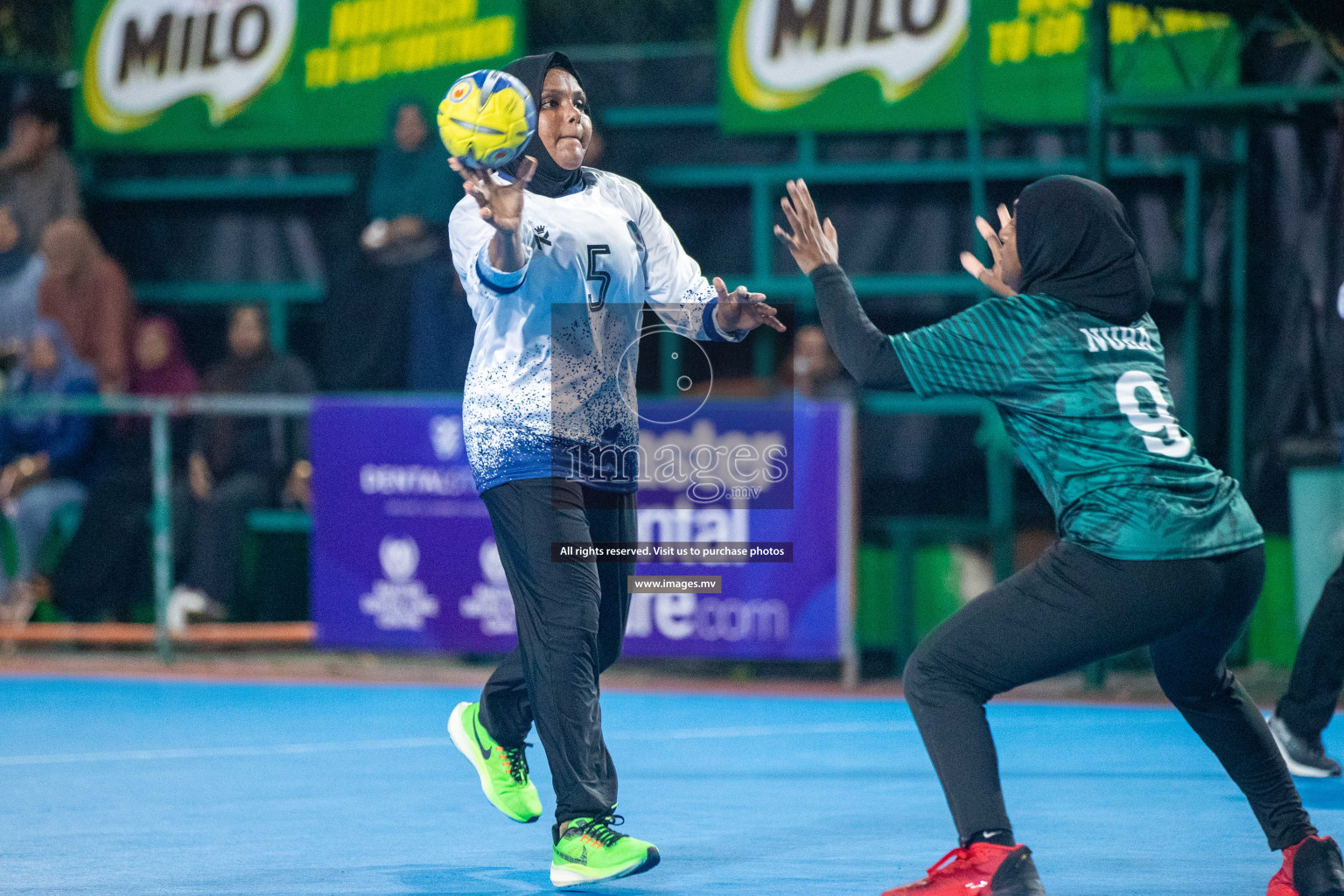 Day 2 of 6th MILO Handball Maldives Championship 2023, held in Handball ground, Male', Maldives on Friday, 21st May 2023 Photos: Nausham Waheed/ Images.mv