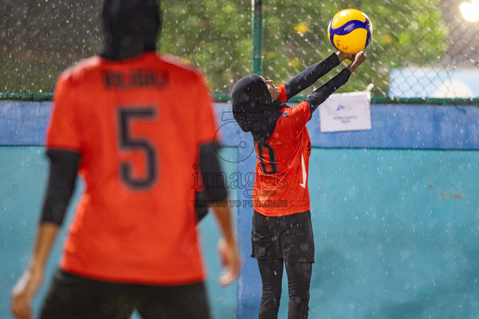 Vilingili Z. Jamiyya vs Alma Sports Club in Milo National Junior Volleyball Championship 2025 Day 2 was held on Sunday, 23rd November 2025 at Ekuveni Turf Court Male', Maldives. Photos: Areef Adam / images.mv