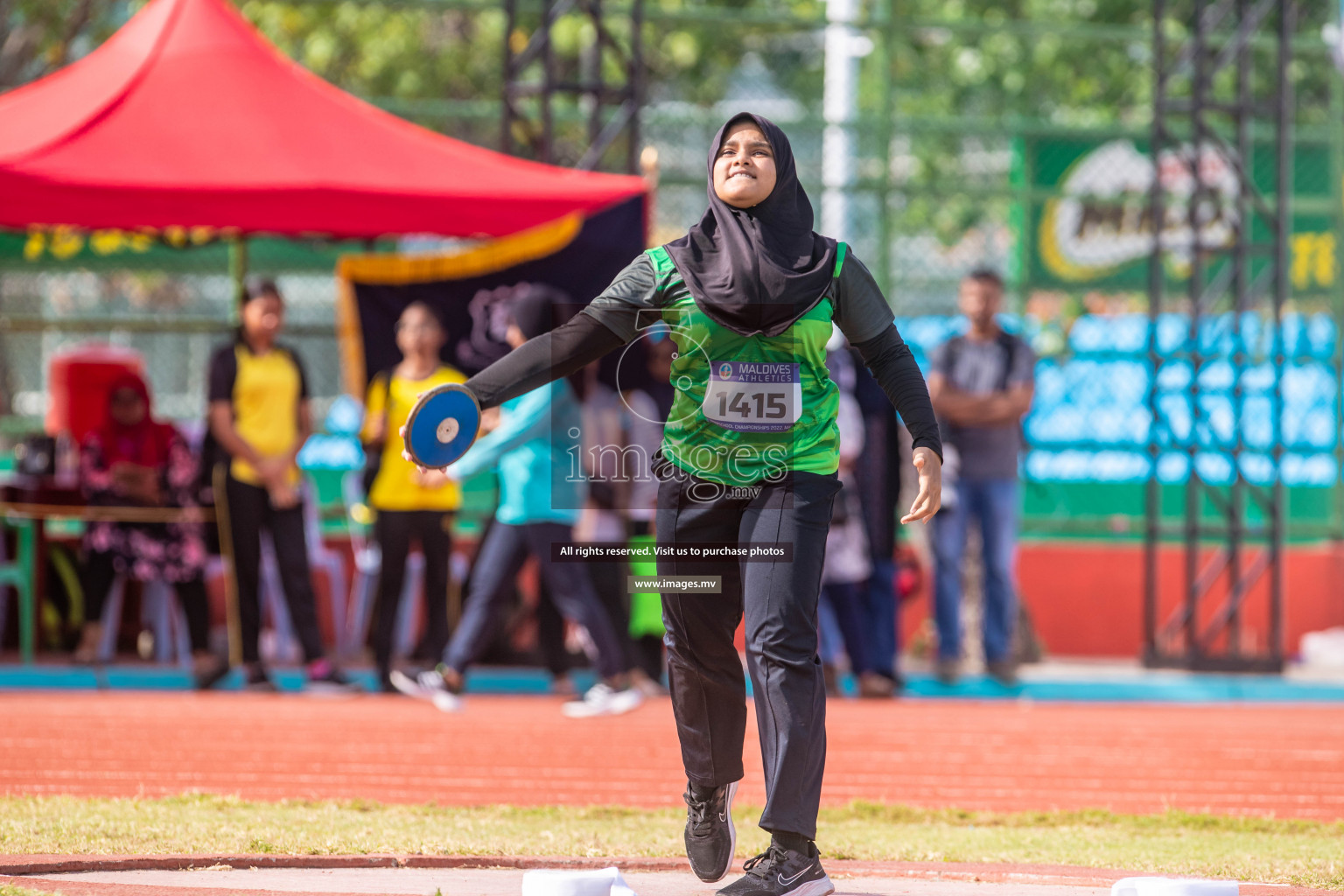 Day 2 of Inter-School Athletics Championship held in Male', Maldives on 24th May 2022. Photos by: Nausham Waheed / images.mv