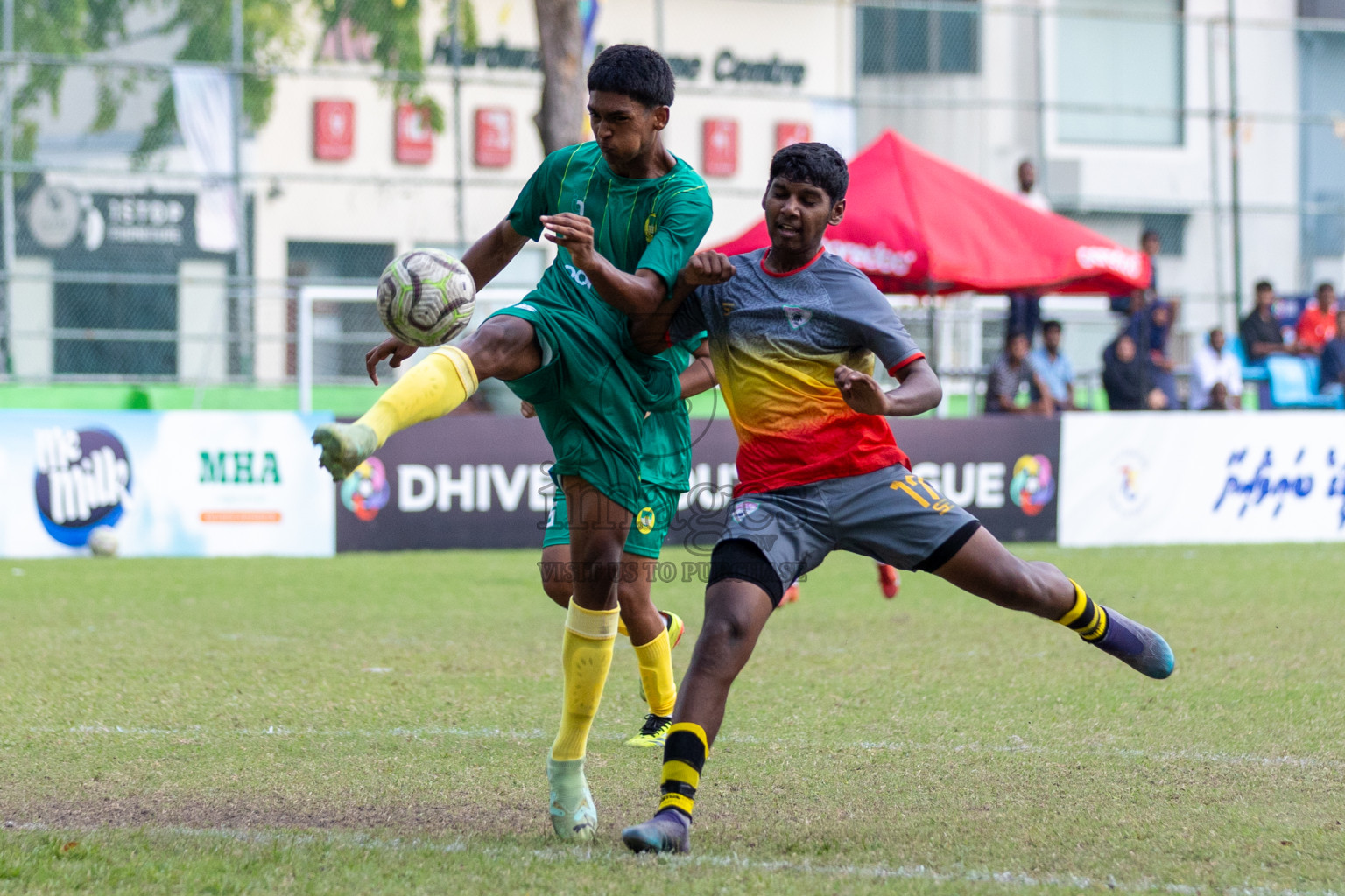 Eagles vs Maziya SRC(U16) in Day 8 of Dhivehi Youth League 2024 held at Henveiru Stadium on Monday, 2nd December 2024. Photos: Mohamed Mahfooz Moosa / Images.mv