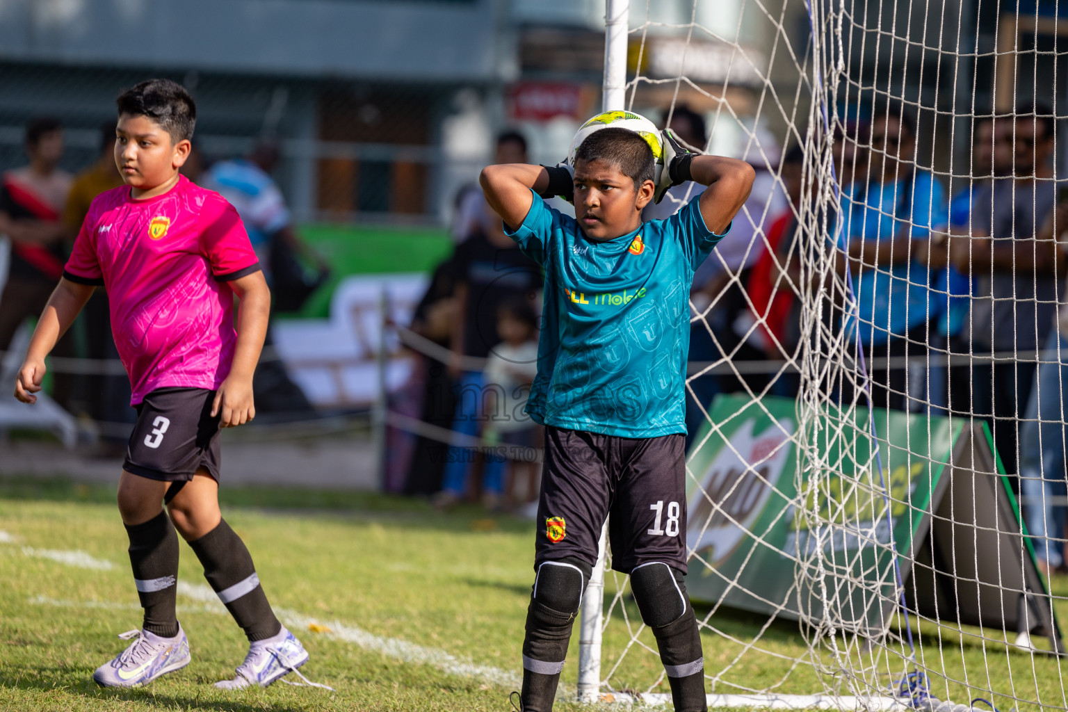 Day 2 of MILO Academy Championship 2025 was held on Friday, 14th February 2025 in Henveiru Stadium. 
Photos: Hassan Simah / Images.mv