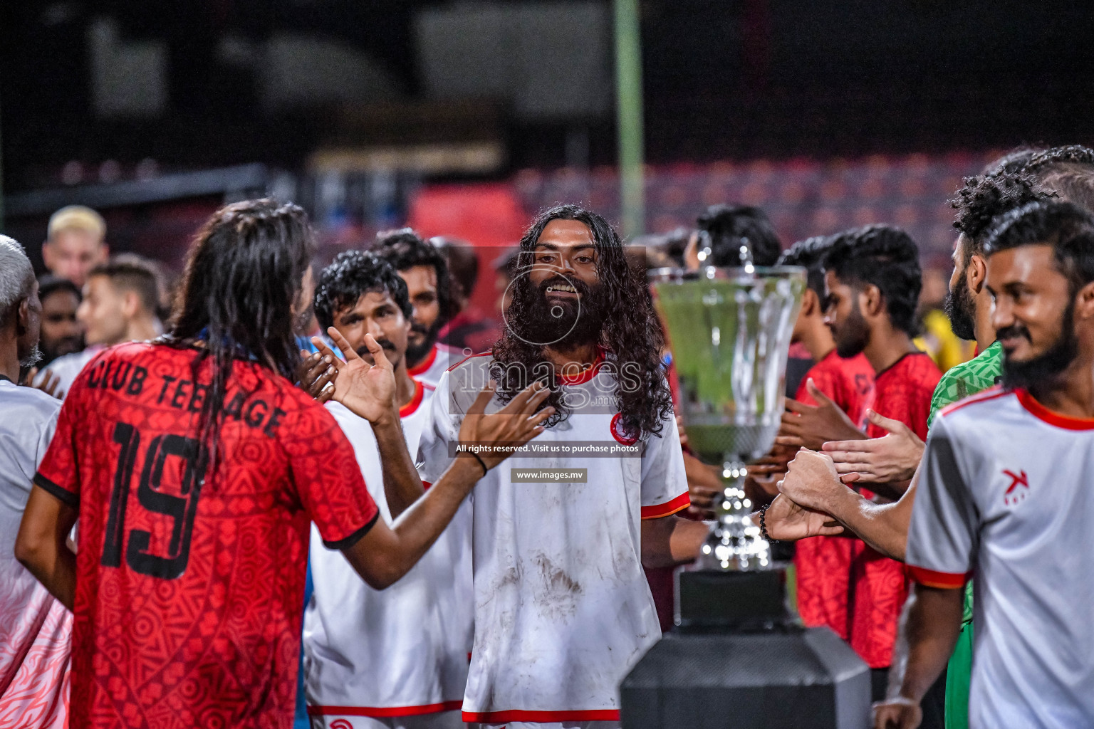 Buru Sports Club vs CLUB Teenage in the Final of 2nd Division 2022 on 17th Aug 2022, held in National Football Stadium, Male', Maldives Photos: Nausham Waheed / Images.mv