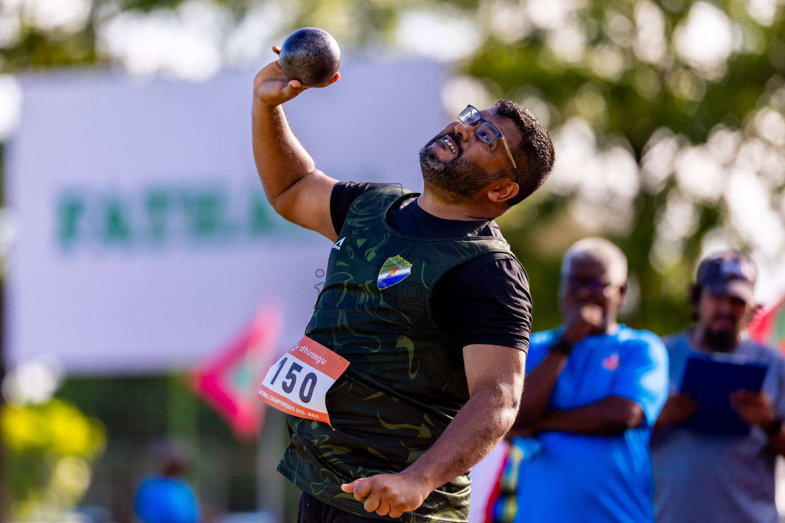 Day 3 of National Athletics Championship 2025 was held at Ekuveni Running Ground in Male', Maldives on Saturday, 16th August 2025. Photos: Nausham Waheed / images.mv