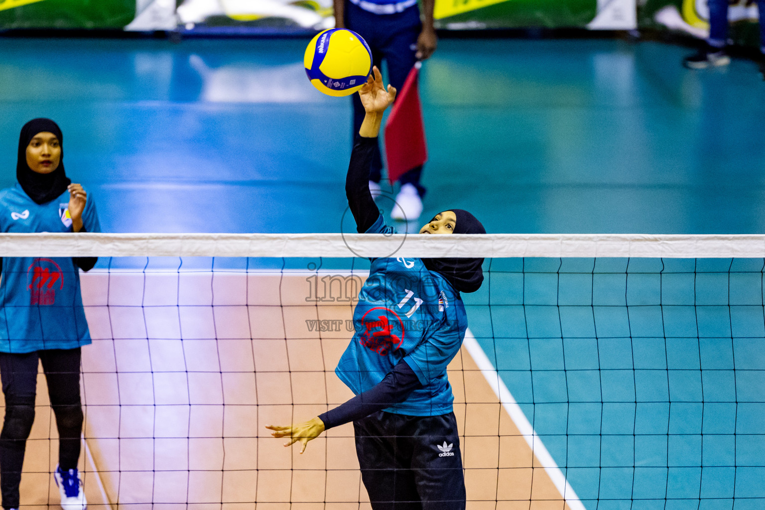 Final of Women's Division of Milo VAM Cup 2024 held in Male', Maldives on Saturday, 13th July 2024 at Social Center Indoor Hall Photos By: Nausham Waheed / images.mv