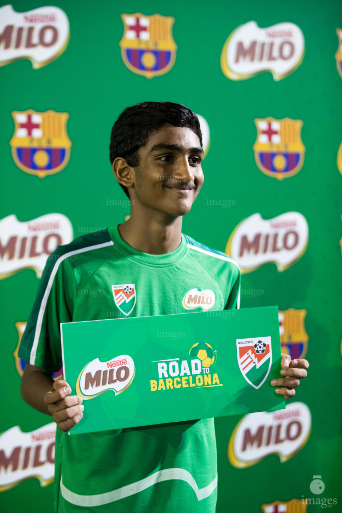 MILO Road To Barcelona (Selection Day 2) 2018 In Male' Maldives, October 10, Wednesday 2018 (Images.mv Photo/Suadh Abdul Sattar))