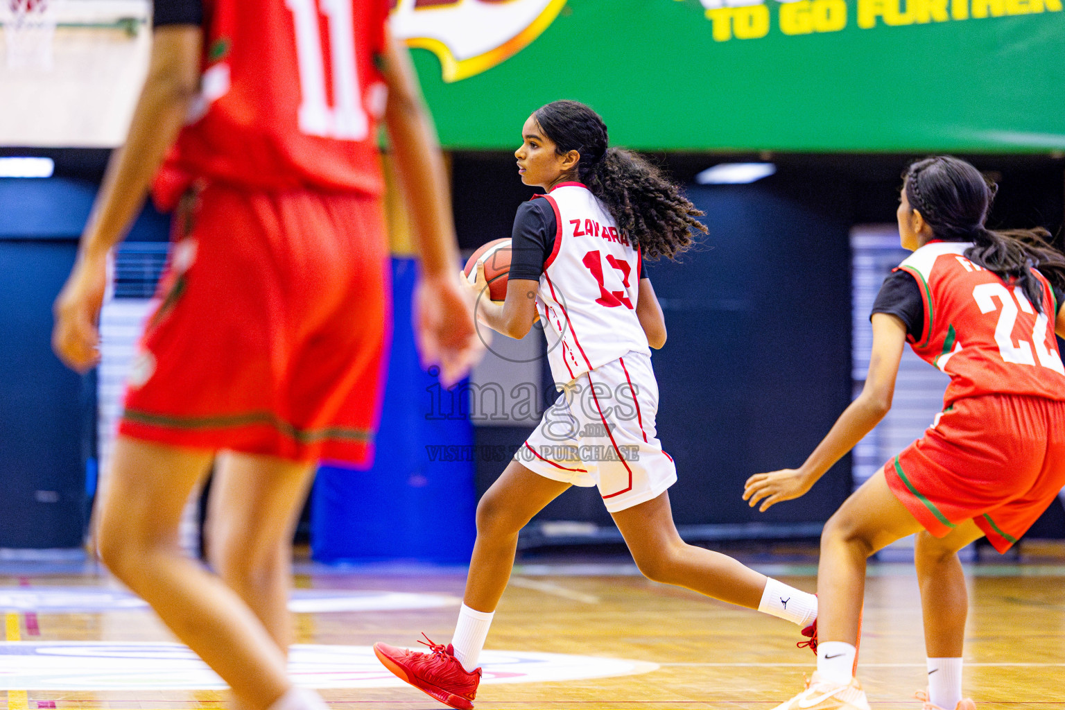 Maldives vs Bangladesh in Day 4 of Under 16 Woman's Asian Cup SABA Qualifiers 2025 was held in Social Center, Male', Maldives on Sunday, 15th June 2025. Photos: Nausham Waheed / images.mv