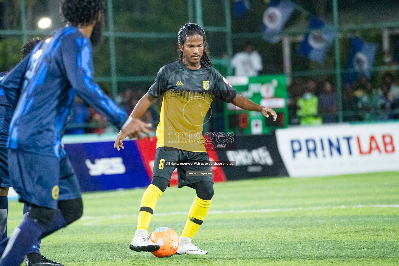 Team MPL vs Team RRC in the Quarter Finals of Club Maldives 2021 held at Hulhumale'; on 13th December 2021 Photos:Shu Abdul Sattar / images/mv