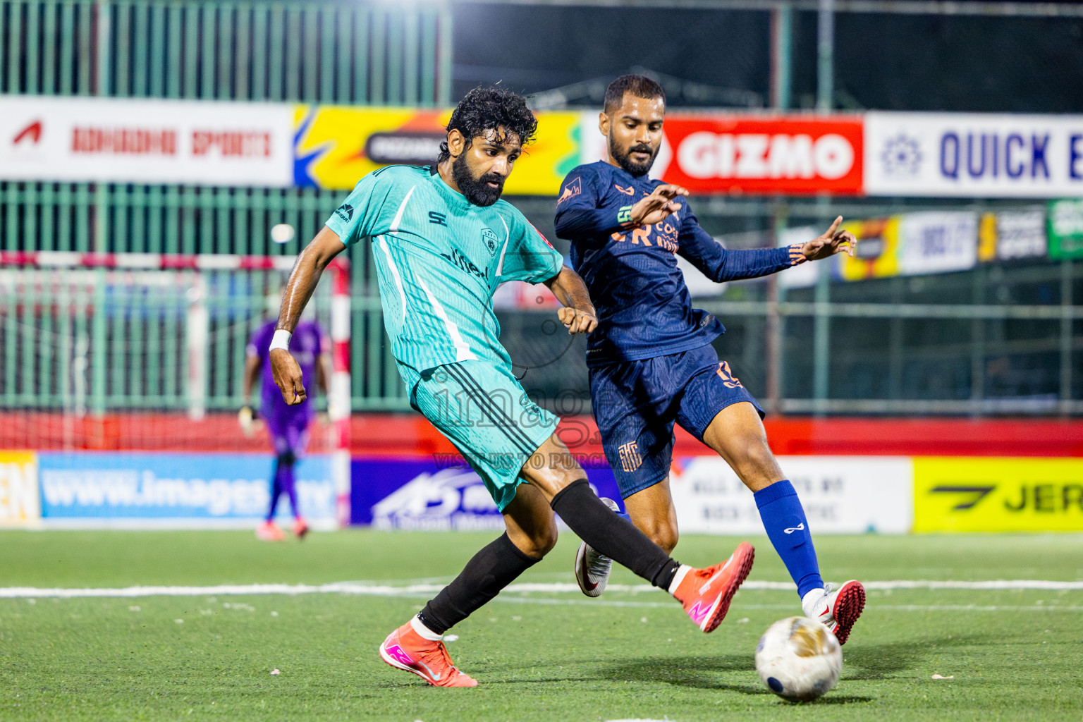 S Hithadhoo vs S Feydhoo in zone round on Day 32 of Golden Futsal Challenge 2025 was held on Wednesday , 5th February 2025, in Hulhumale', Maldives. Photos: Nausham Waheed / images.mv