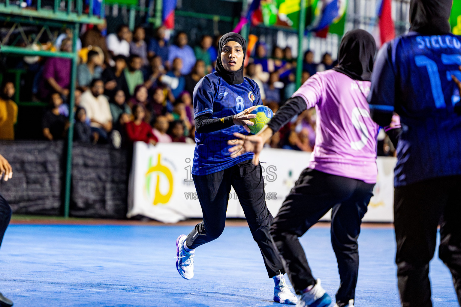 2nd Division Final of 8th Inter-Office/Company Handball Tournament 2024, held in Handball ground, Male', Maldives on Tuesday, 17th September 2024 Photos: Nausham Waheed/ Images.mv