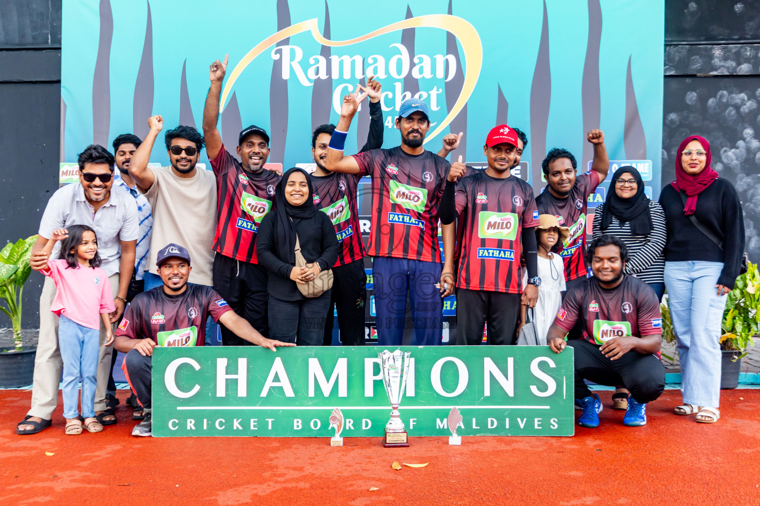 Final of the Office Tournament of Milo Ramadan Cricket Carnival held on 29th March 2024, in Ekuveni Cricket Grounds, Male', Maldives. Photos: Nausham Waheed / Images.mv