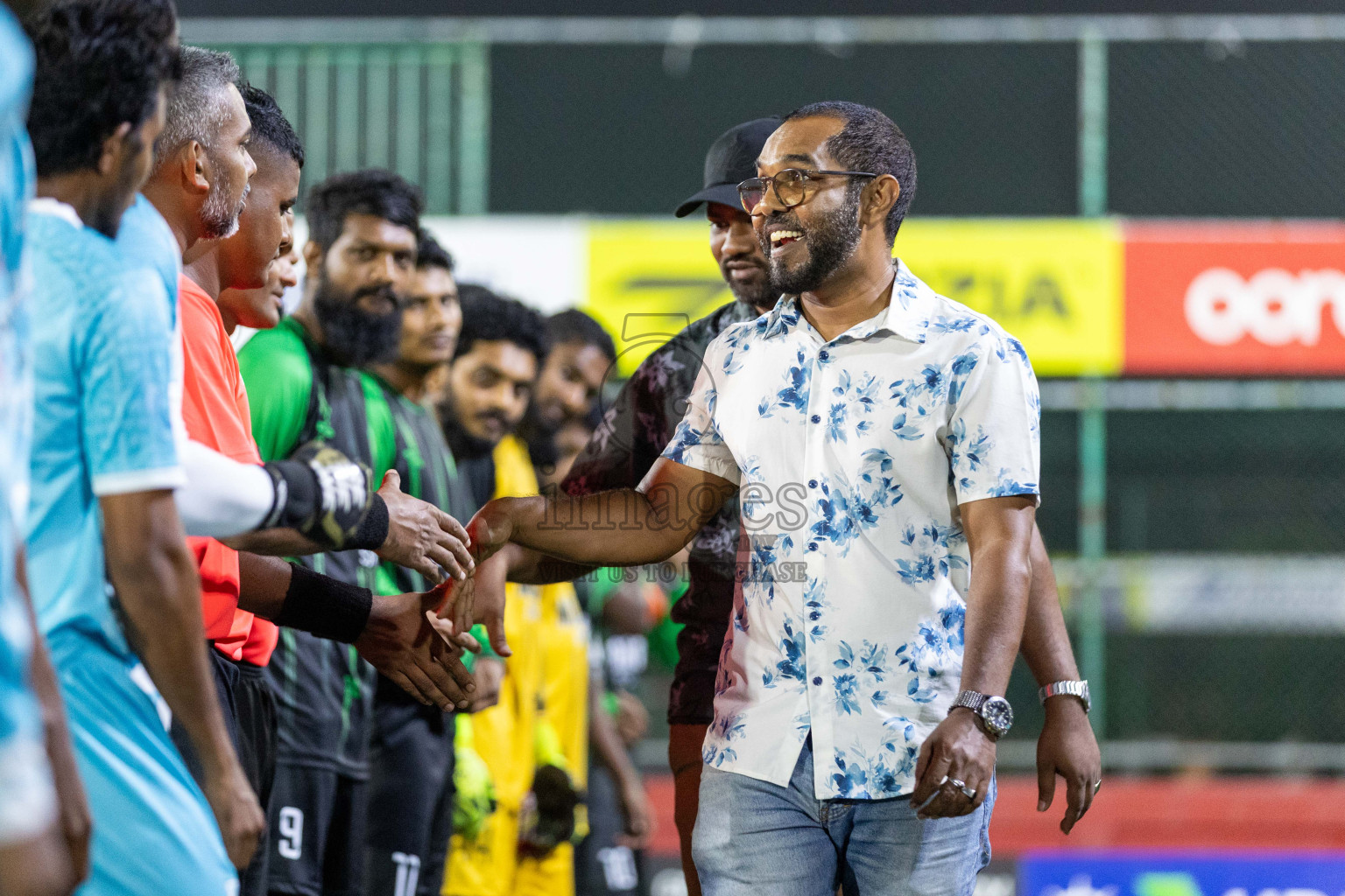 HA. Dhidhdhoo vs HA. Vashafaru in Day 1 of Golden Futsal Challenge 2024 was held on Monday, 15th January 2024, in Hulhumale', Maldives Photos: Nausham Waheed  / images.mv